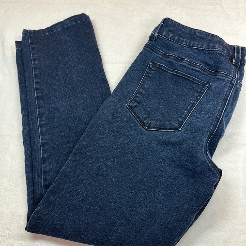 Chicos So Slimming Straight Leg Five Pocket Jeans 6 or 0.5
